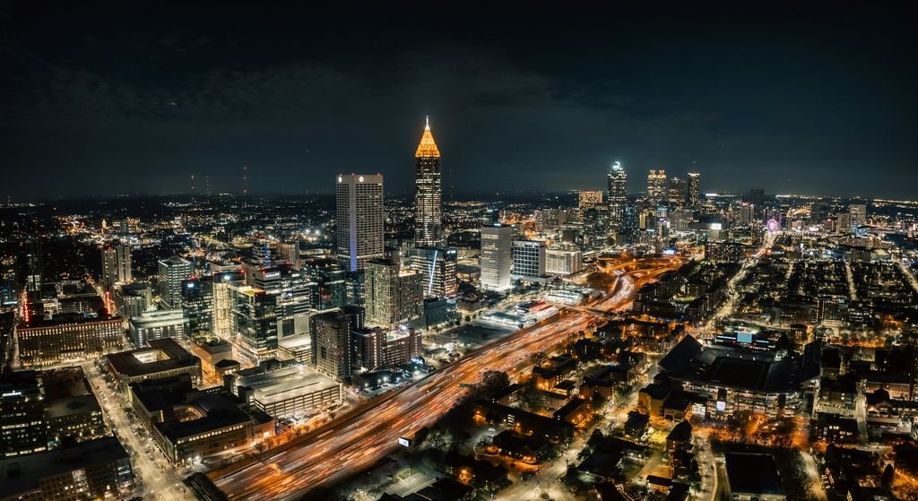 The Atlanta skyline