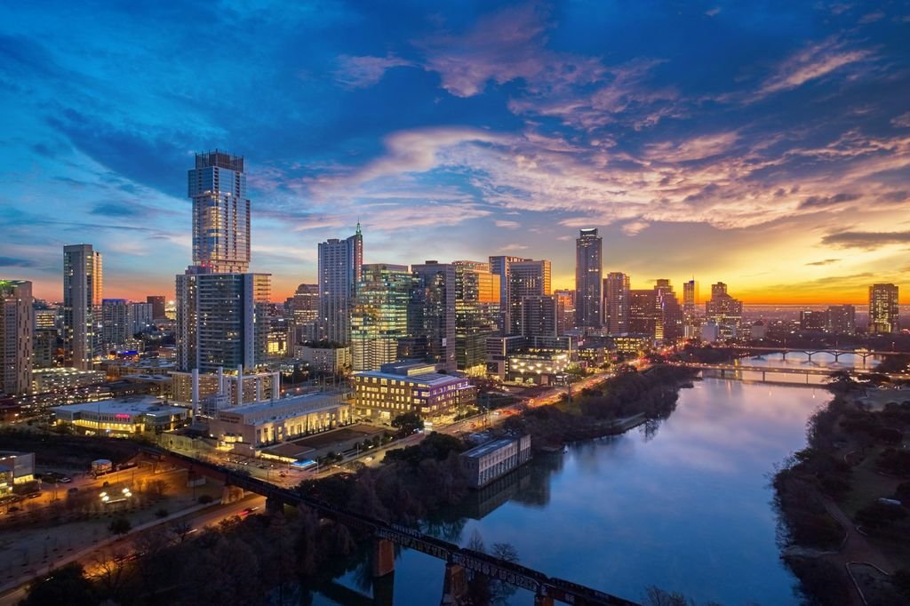 The Austin skyline