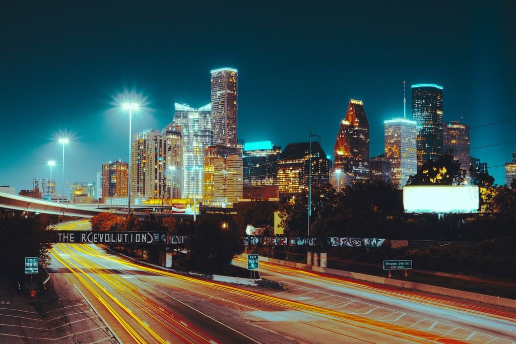 The Houston skyline