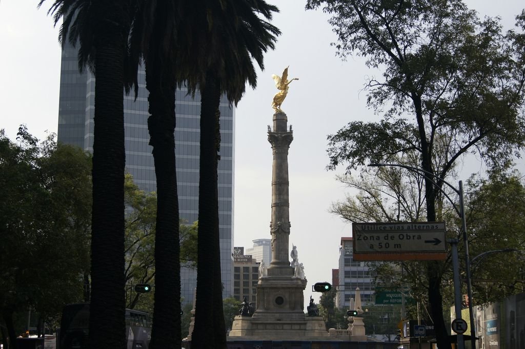 The Mexico City skyline