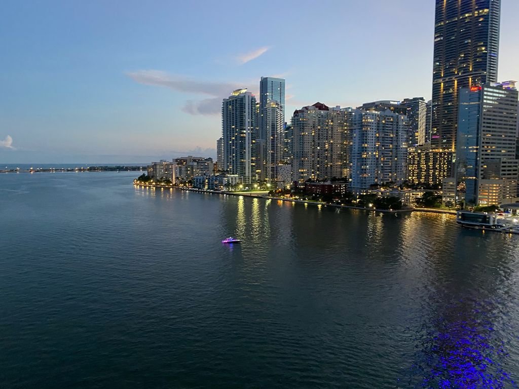 The Miami skyline