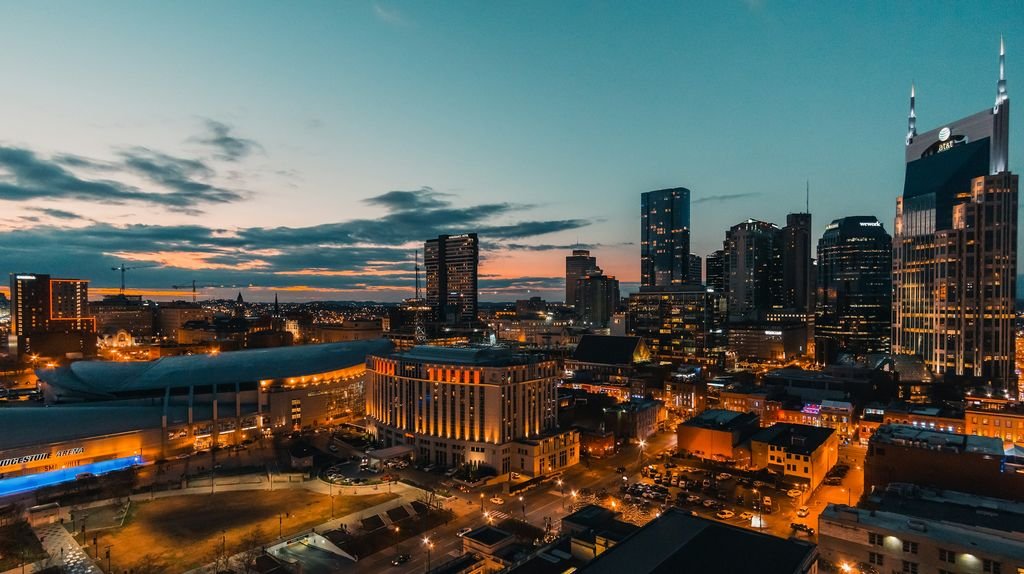 The Nashville skyline