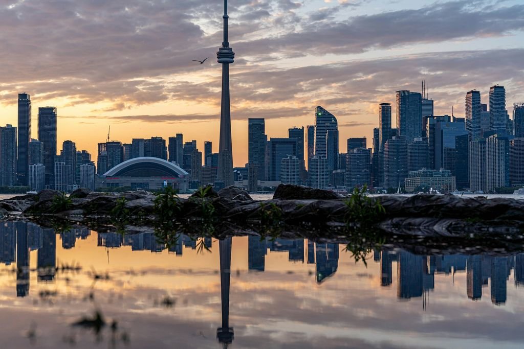 The Toronto skyline