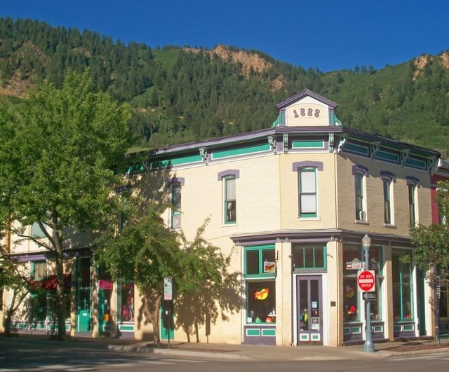Downtown Aspen on a summer day