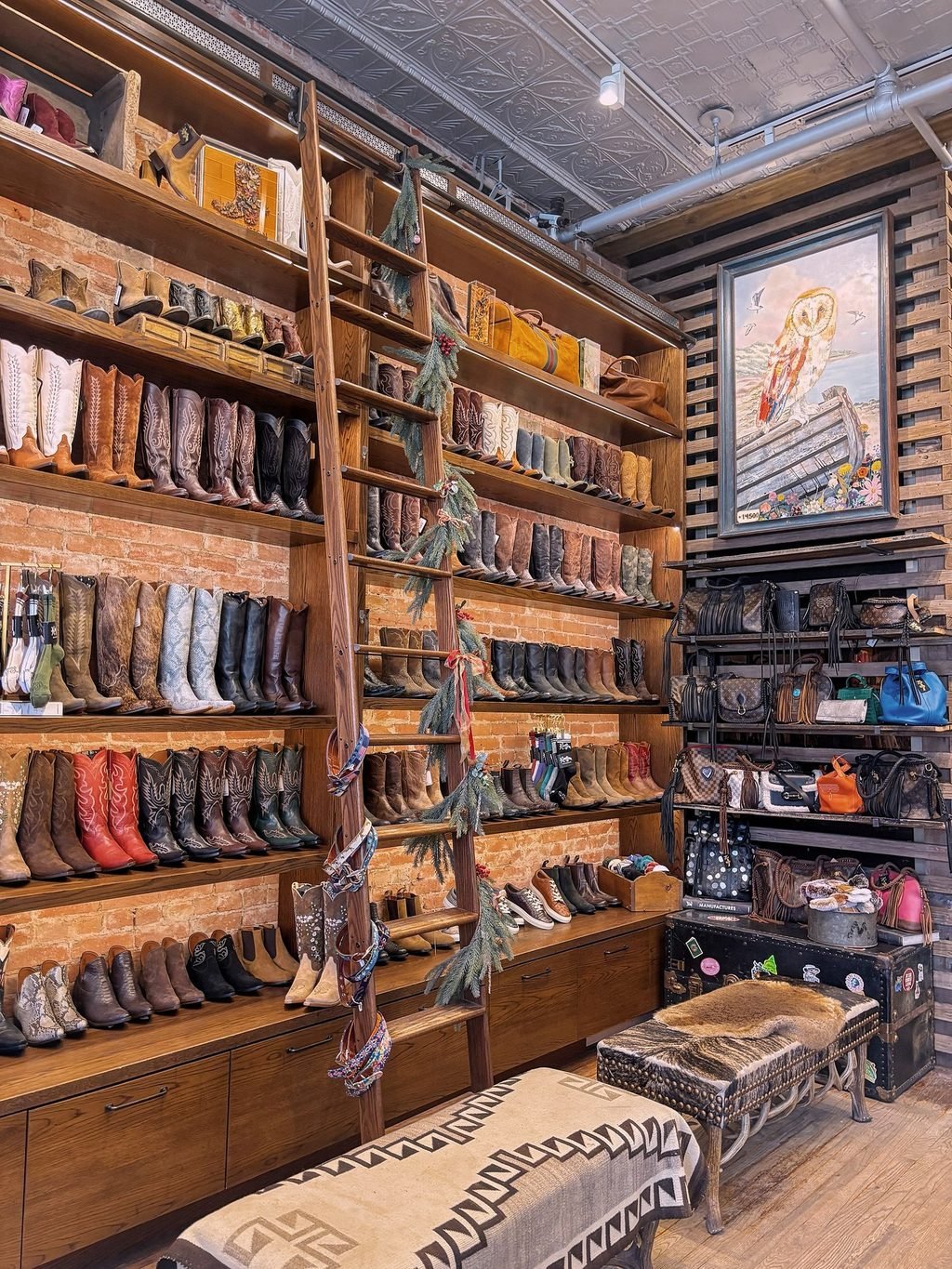 Interior of an Aspen boutique